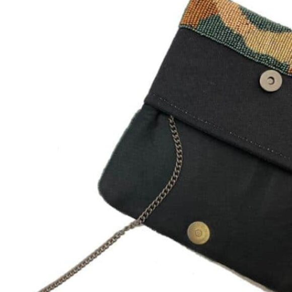 LACHIC Camo Bee Beaded Mini Clutch - Picture 3 of 3